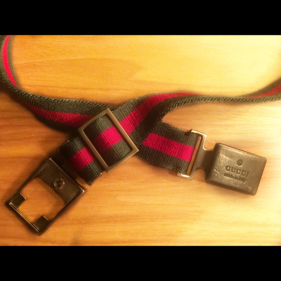 Gucci Vintage Authentic Belt (Red and Green) Y2K - Picture 2 of 5